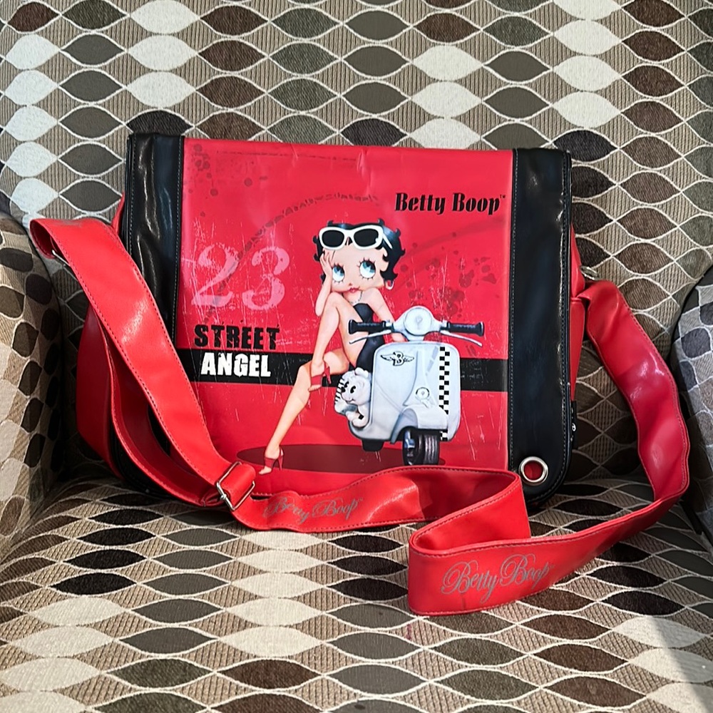 Authentic Betty Boop Laptop Bag